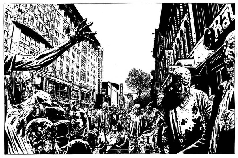 Acclaimed THE WALKING DEAD Artist Takes on Batman in New Black & White ...