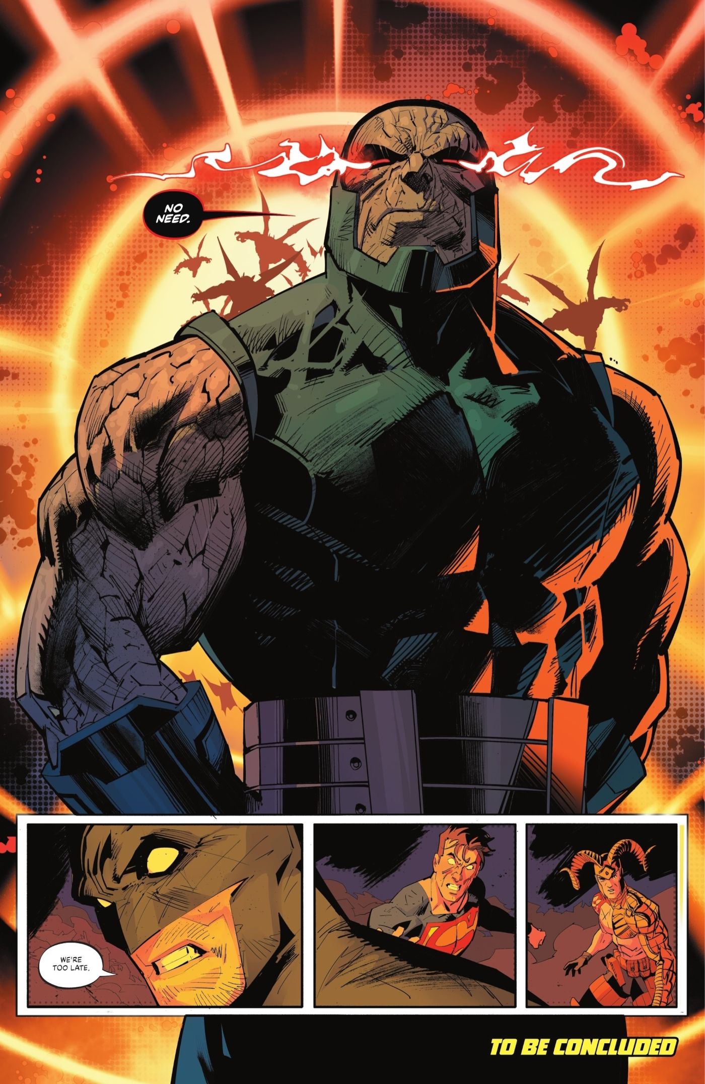 Darkseid vs Gog DC's Ultimate Gods of Evil Just Went to War