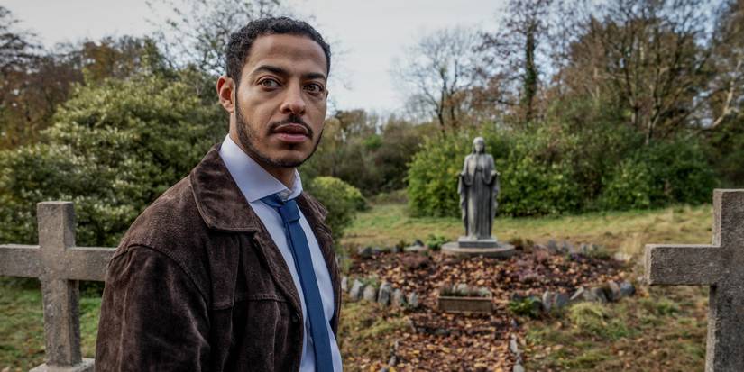 Daryl McCormack as Detective Colman Akande in the woman in the wall