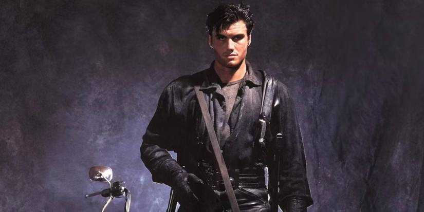 Dolph Lundgren as Frank Castle in promo photo for The Punisher (1989)