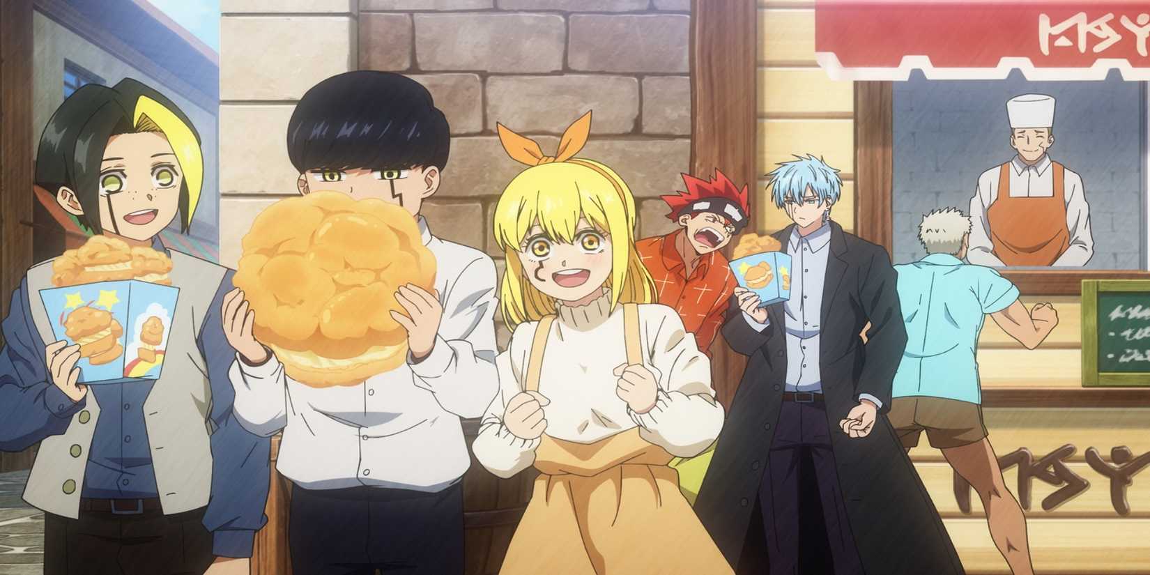 Mashle Episode 14 Mash spending time with his Friends