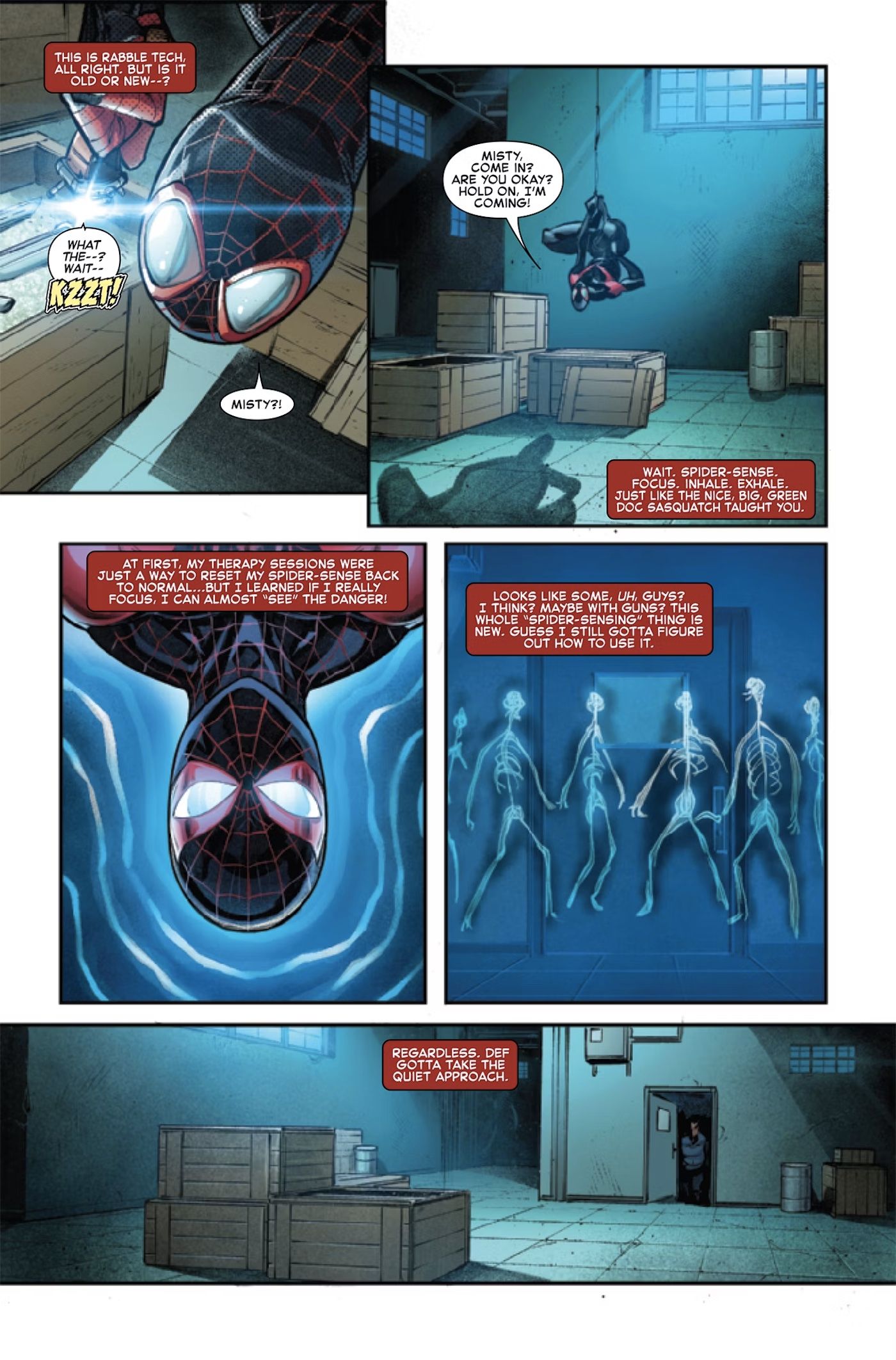 Miles Morales Showcases New Form of Spider-Sense as Spider-Man's Powers ...