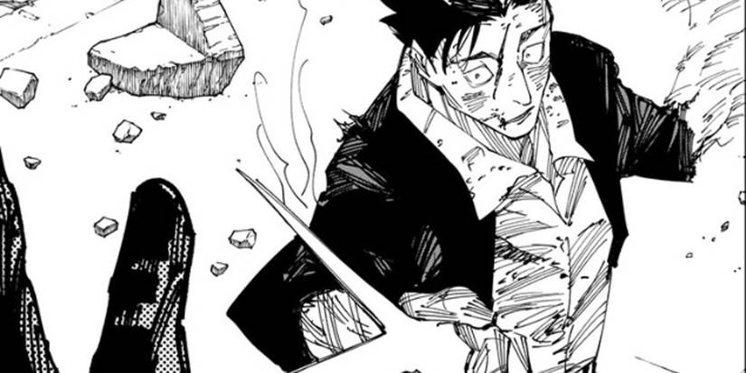 Higuruma stabs Sukuna in Jujutsu Kaisen