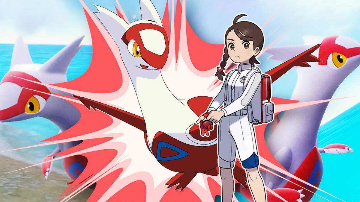 Latias and Latios delta species with stamp, image size:1200x675