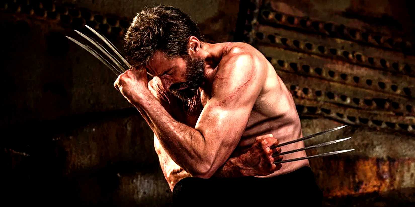 10 Must-See R-Rated Movies of the Last 10 Years (Ranked) 4 Hugh Jackman as Old Wolverine in Logan 2017 crossing his arms and claws over