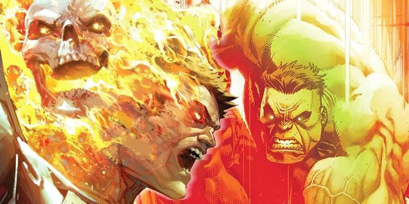 Hulk vs Ghost Rider Is Too Close to Call, As a Fiery New Weapon Evens ...