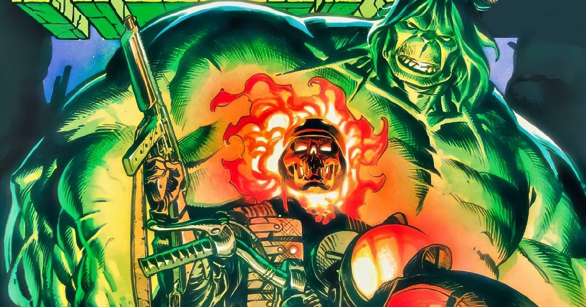 Ghost Rider Vs Hulk Dearg