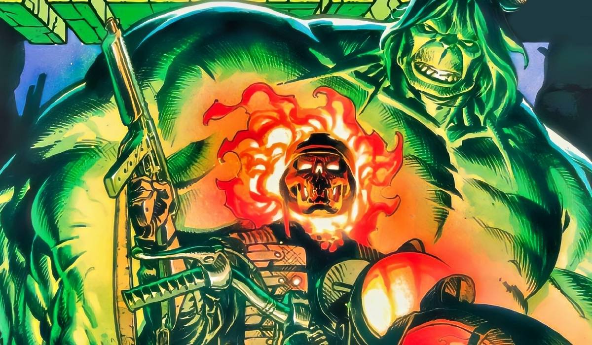 Hulk Vs Ghost Rider King Thanos Beat The Avengers, Made Hulk His Dog