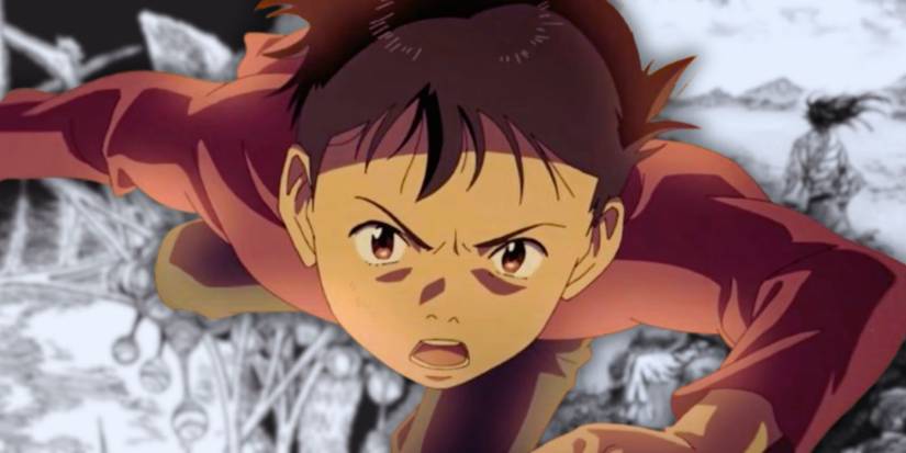 Iconic mangaka collage image featuring the main character from Pluto, Vagabond, and Junji Ito's Cat manga. (1)