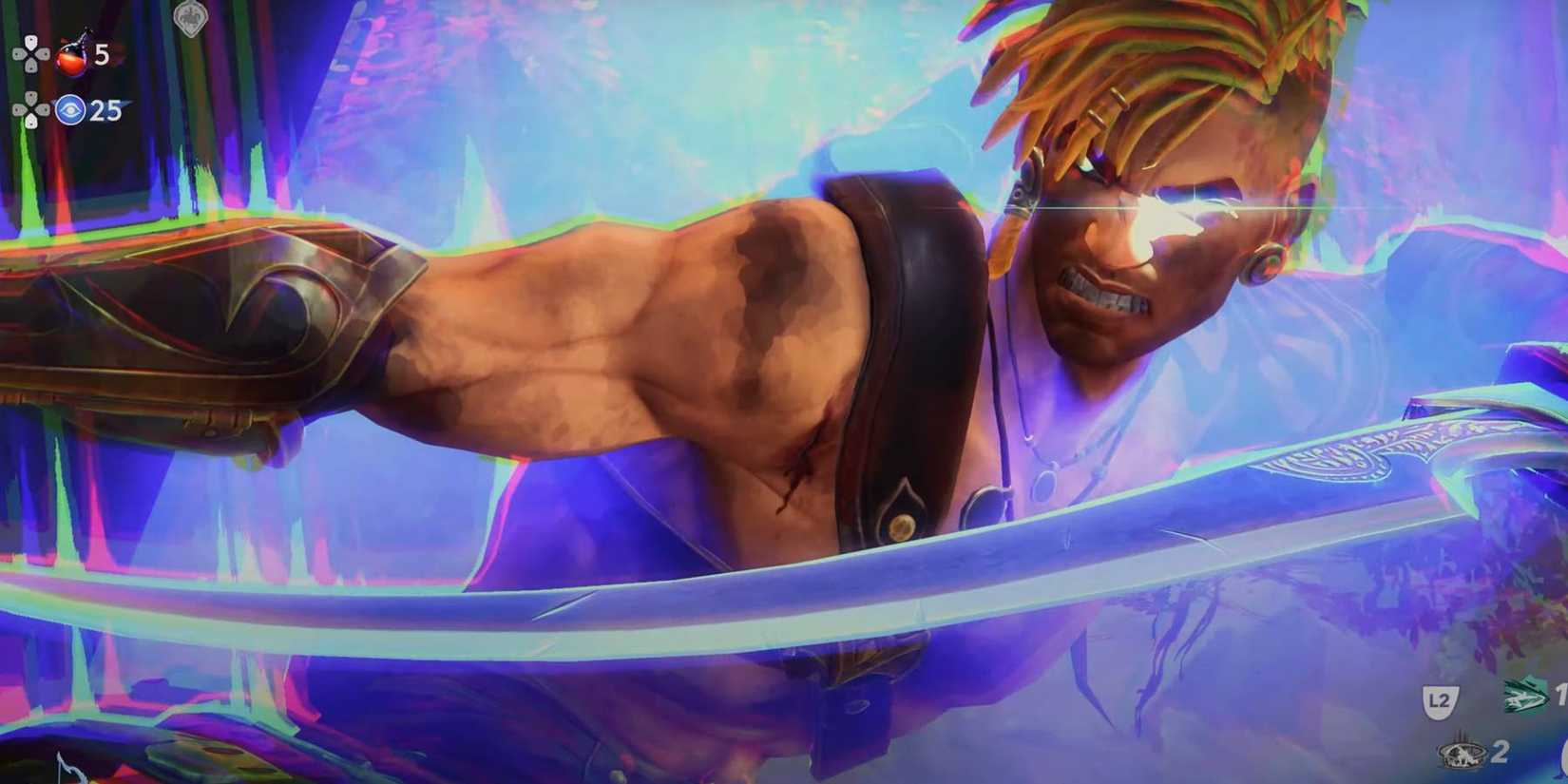 Prince of Persia: The Lost Crown shows Verethragna's Smite Athra Surge