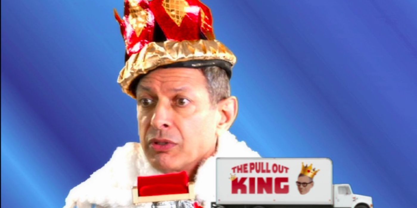 Jeff Goldblum em Portlandia como 'Pull Out King'