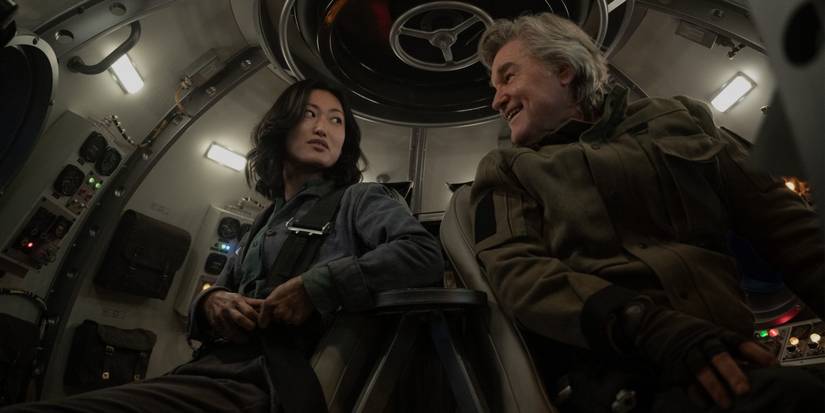 Keiko and Shaw preparing to escape in Monarch Legacy of Monsters