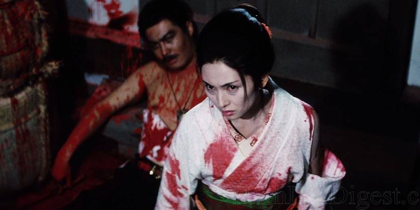 Meiko Kaji como Yuki Kashima em Lady Snowblood