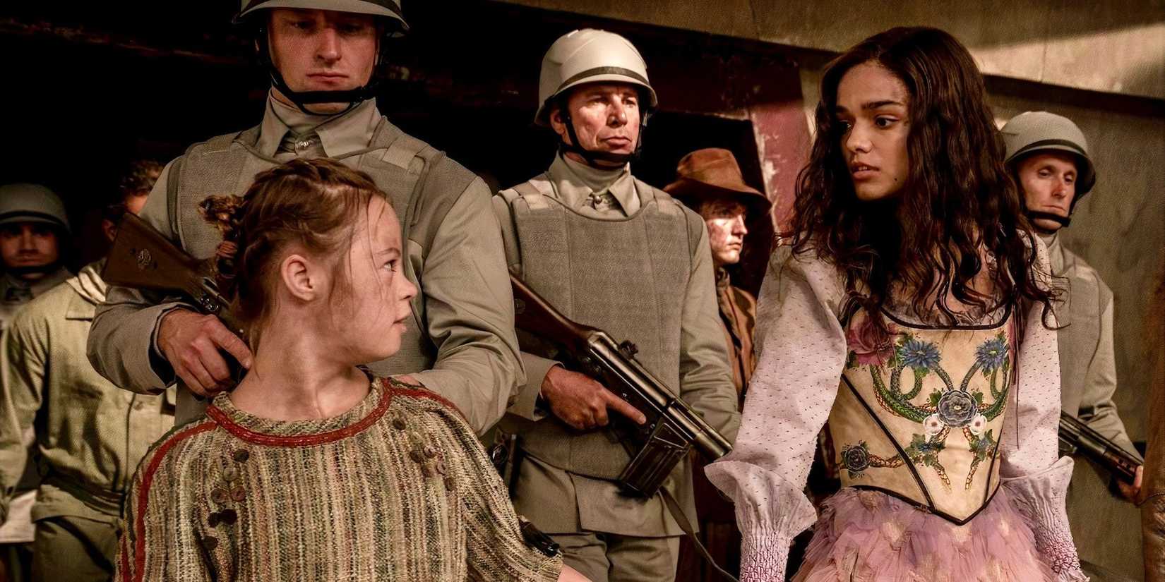 Lucy Gray e Wovey em A Cantiga dos Pássaros e das Serpentes