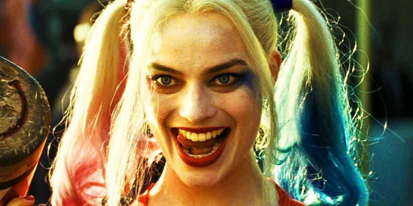 Margot Robbie como Arlequina em Esquadrão Suicida (2016)