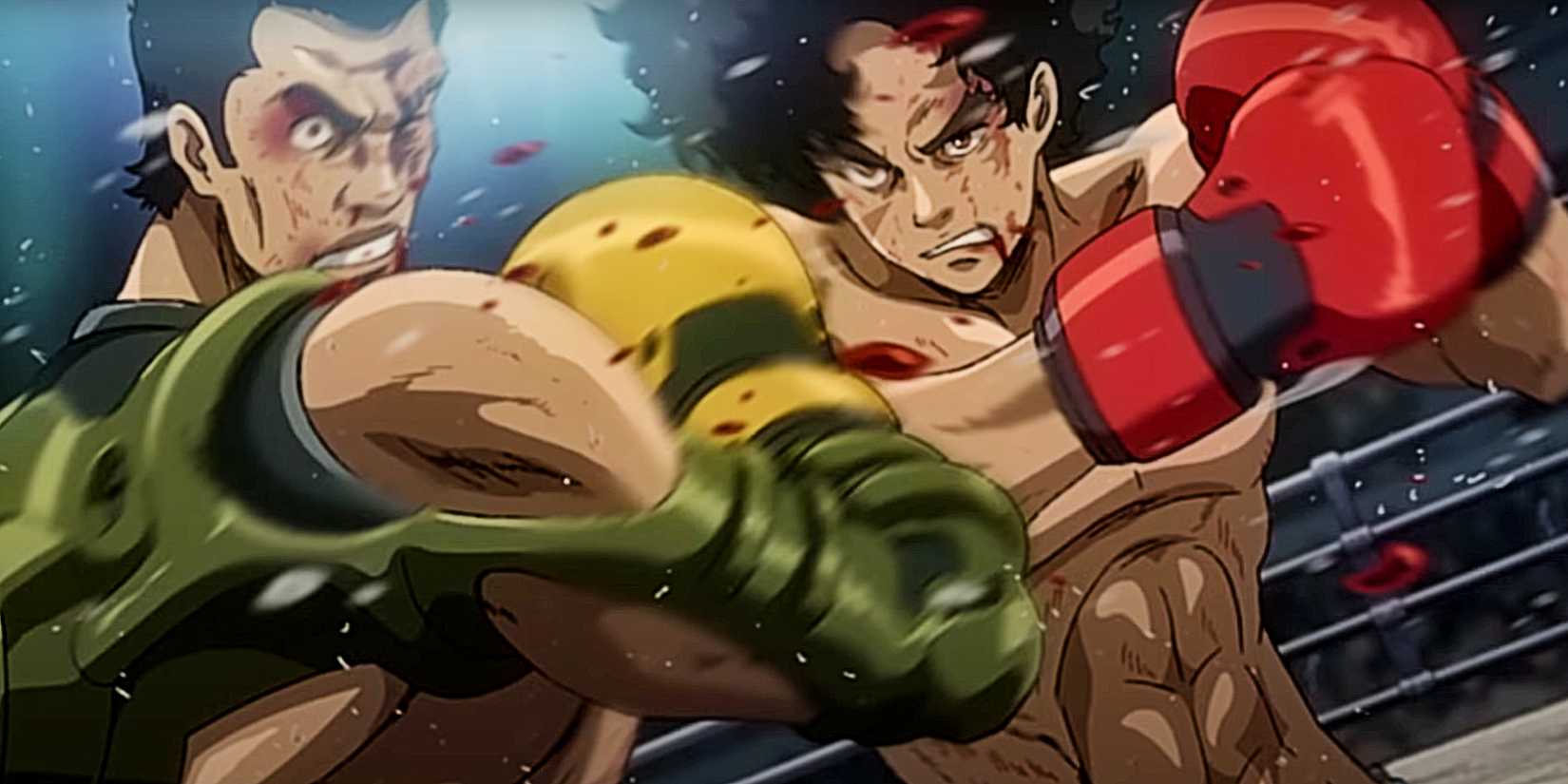 Megalo Box's Joe takes on a boxer