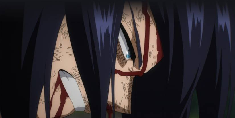 My Hero Academia: Midnight suffers from her injuries.