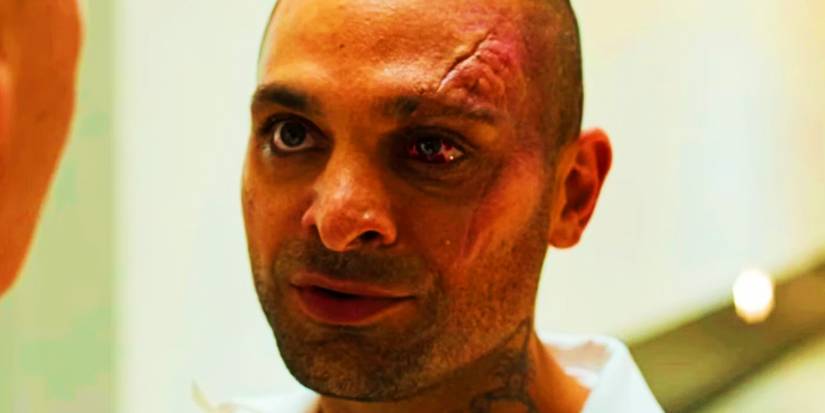 Michael Mando as Mac Gargan talking to Vulture in Spider-Man Homecoming's Scorpion tease