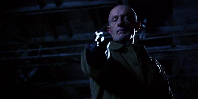 mike point a gun in better call saul