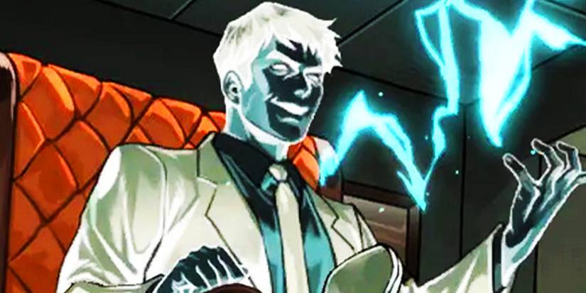 Senhor Negativo usando seu poder nos quadrinhos da Marvel