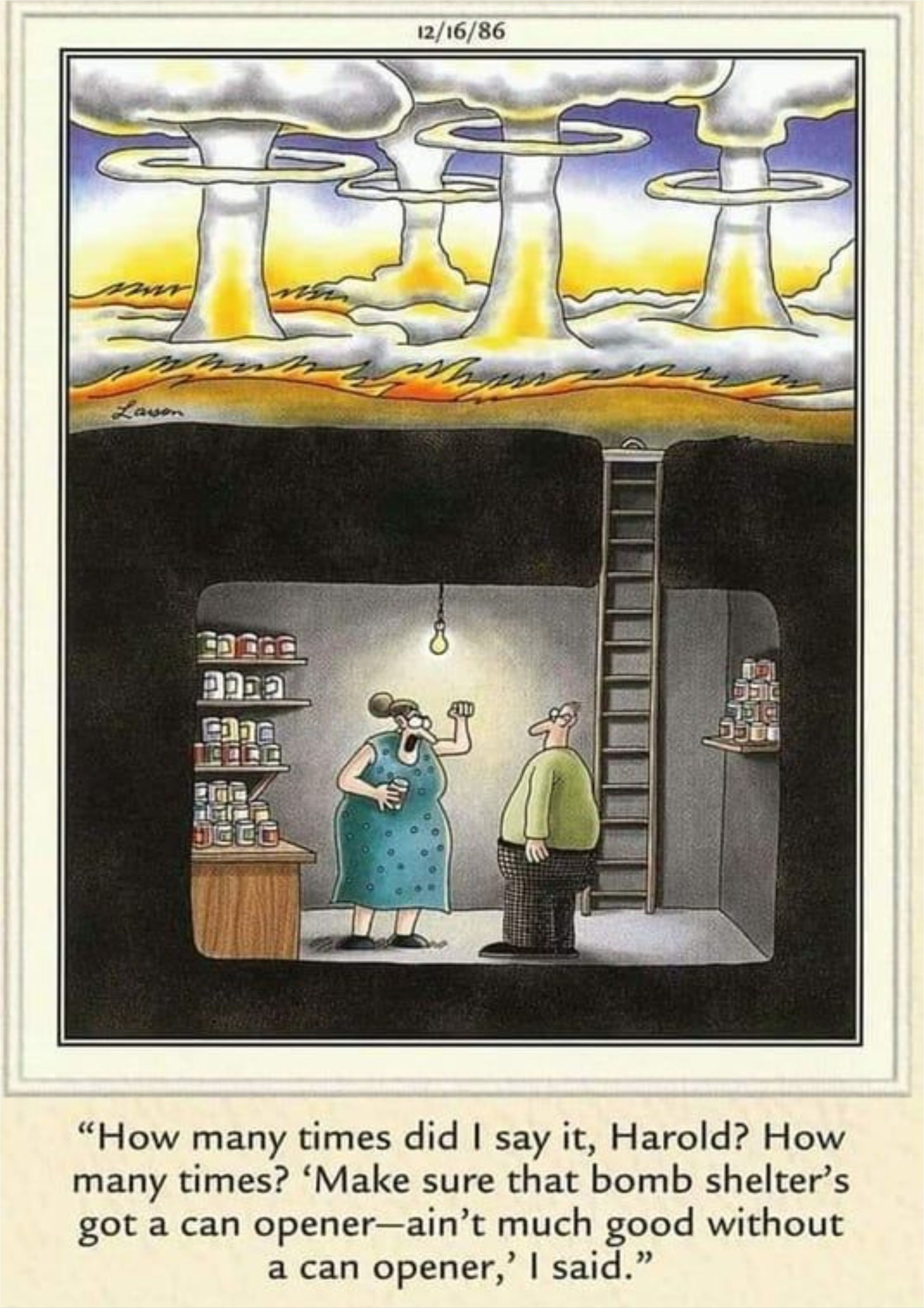 10 Far Side Comics That Make the End of the World Funny