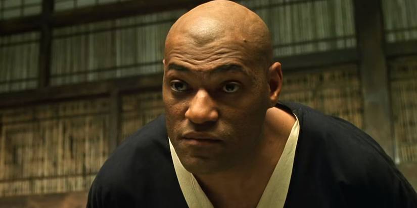 Morpheus in the training montage in The Matrix