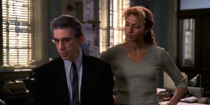 Munch and Jeffries in season one of SVU