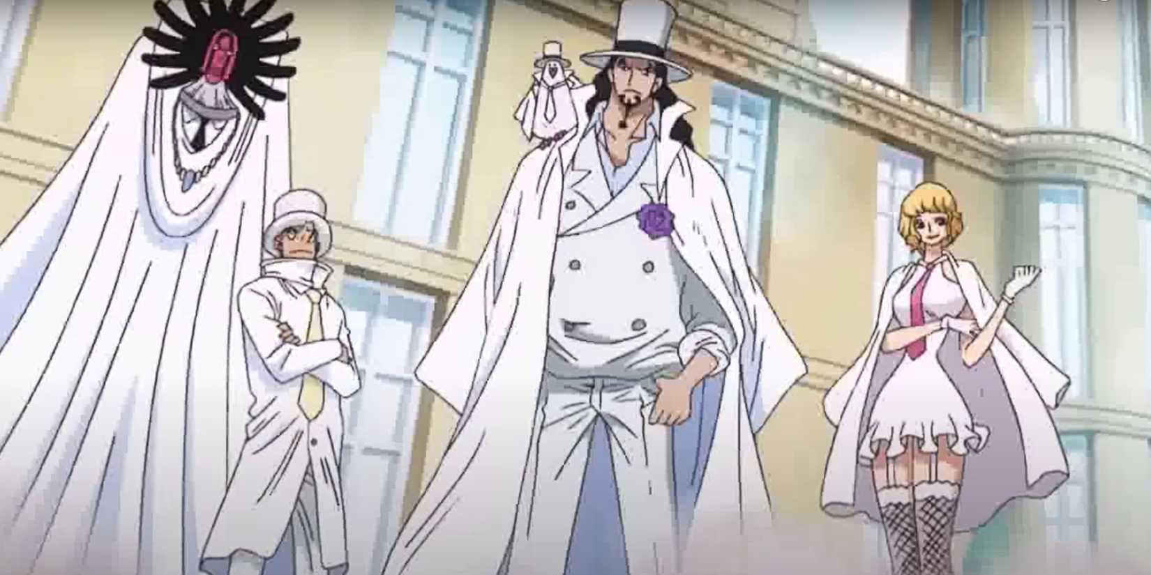 10 Most Iconic Anime Villain Groups of All Time 5 One Piece Cipher Pol 0 agents makes their first appearance