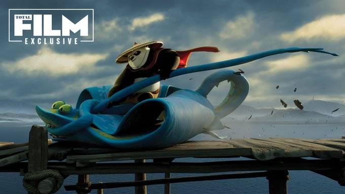 Kung Fu Panda 4's New Image Shows Po's Fight With A Gargantuan Creature