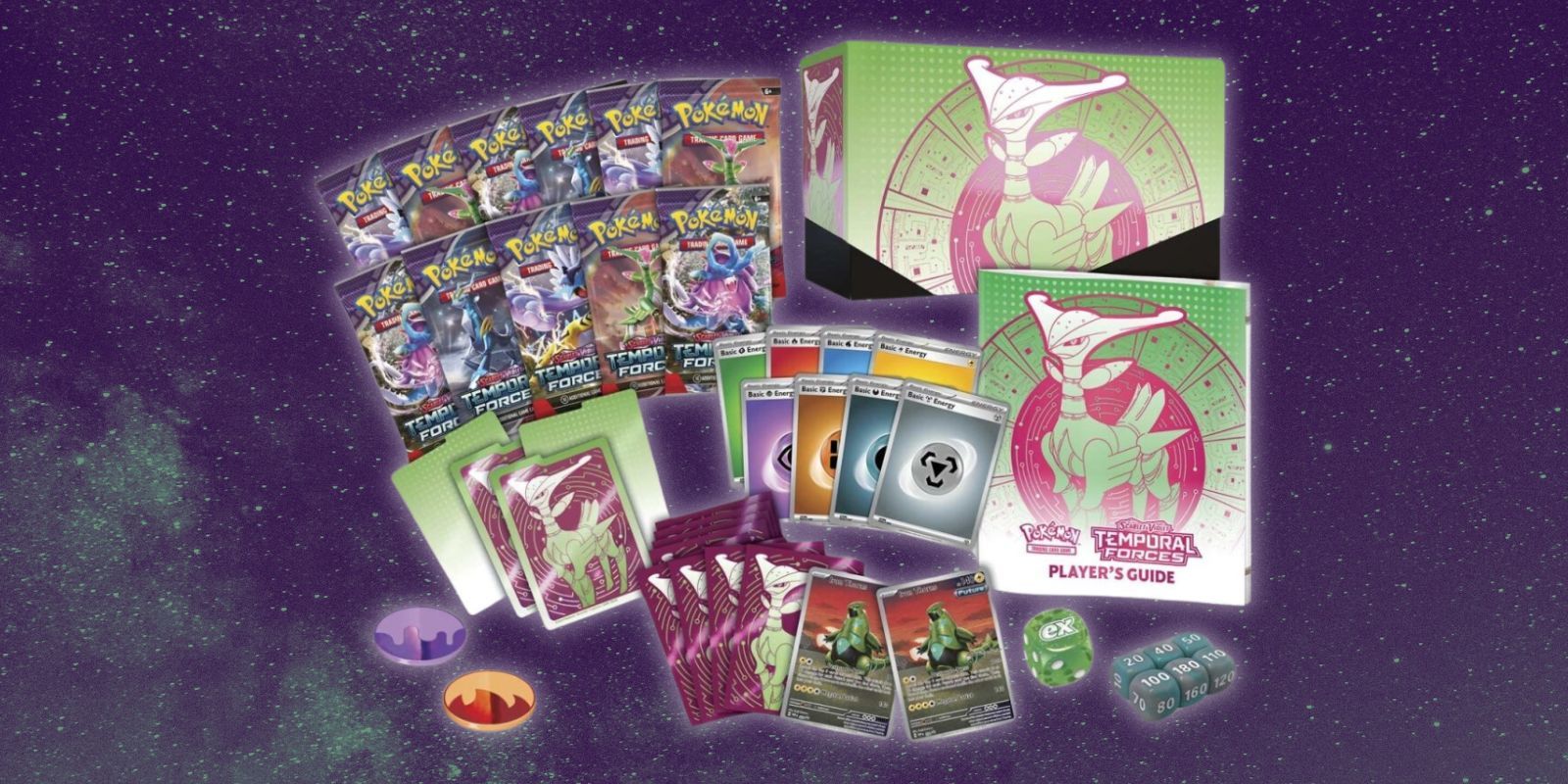 Pokmon TCG: Everything In The Temporal Forces Elite Trainer Box