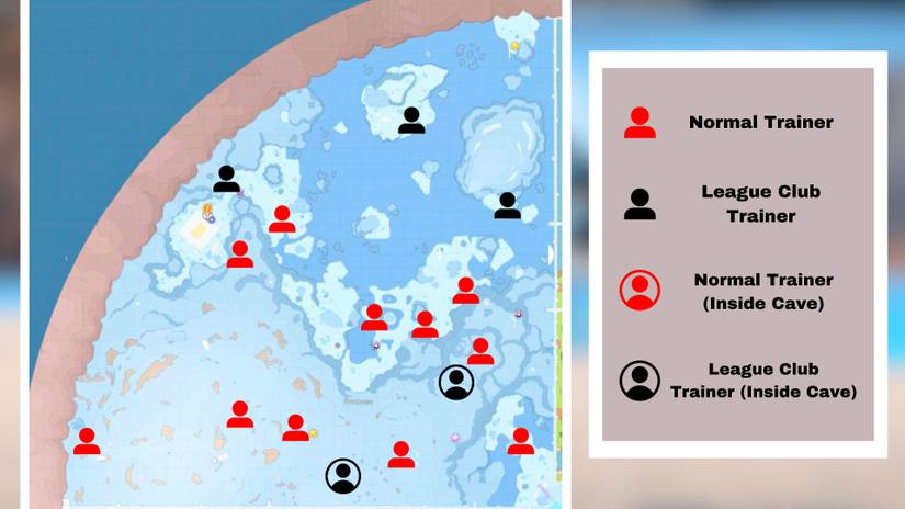All Trainer Locations In Pokémon Scarlet & Violet Indigo Disk DLC