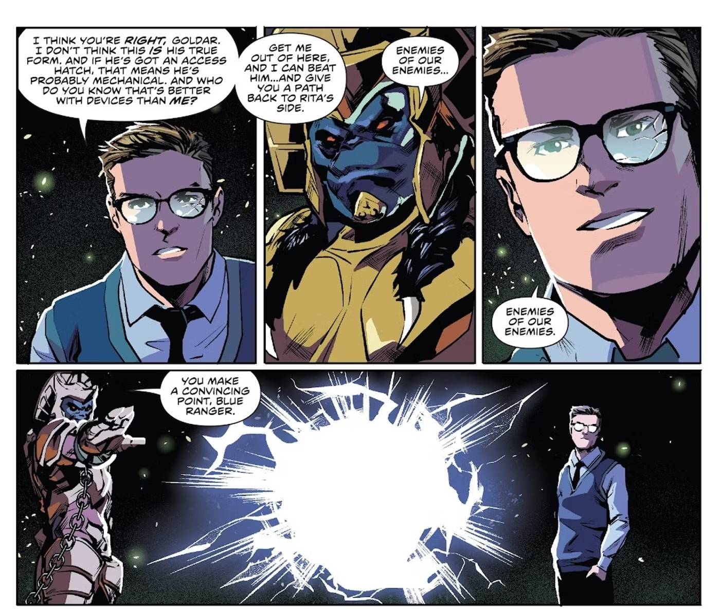 Power Rangers Escape Pod Power Rangers: 10 Ways Billy Cranston Proved He's the Ultimate Blue ...