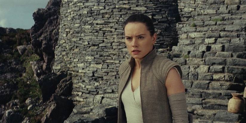 Rey in The Last Jedi