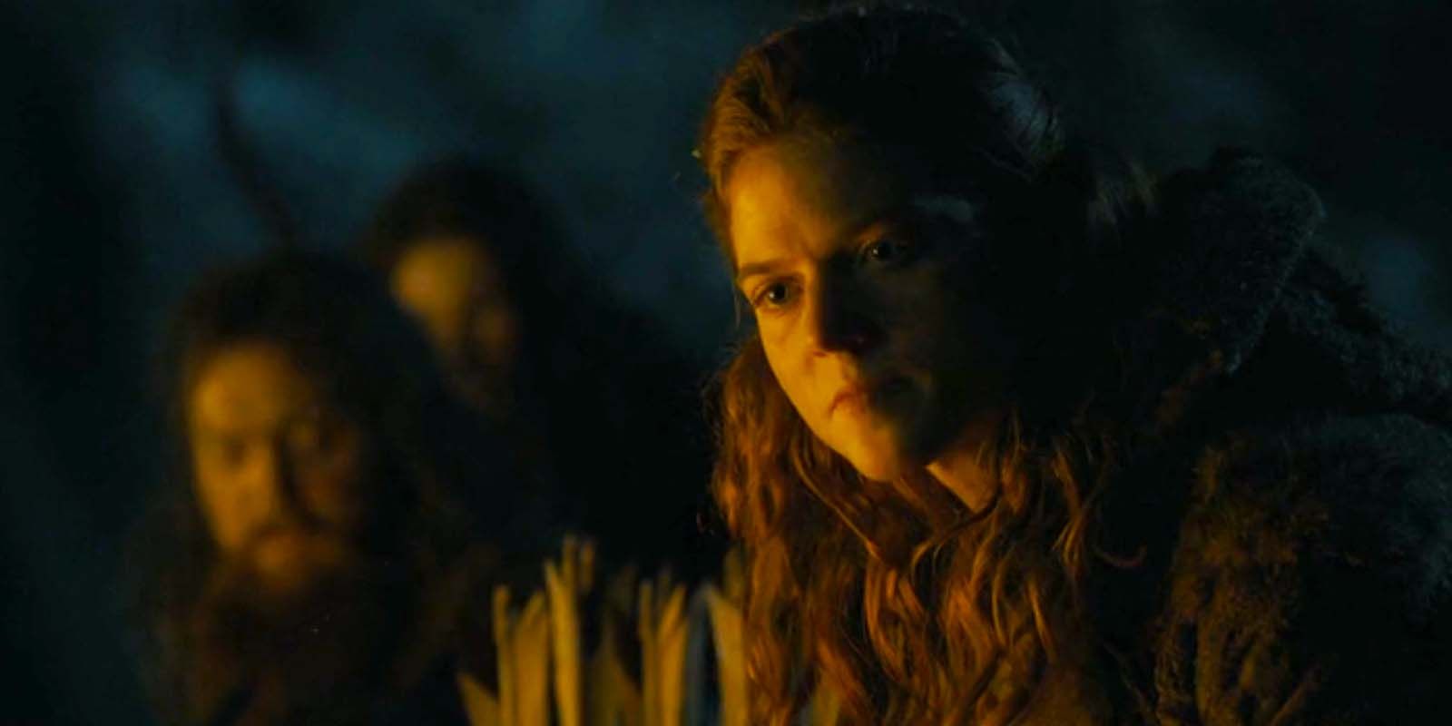 Rose Leslie as Ygritte in Game of Thrones season 4 episode 9