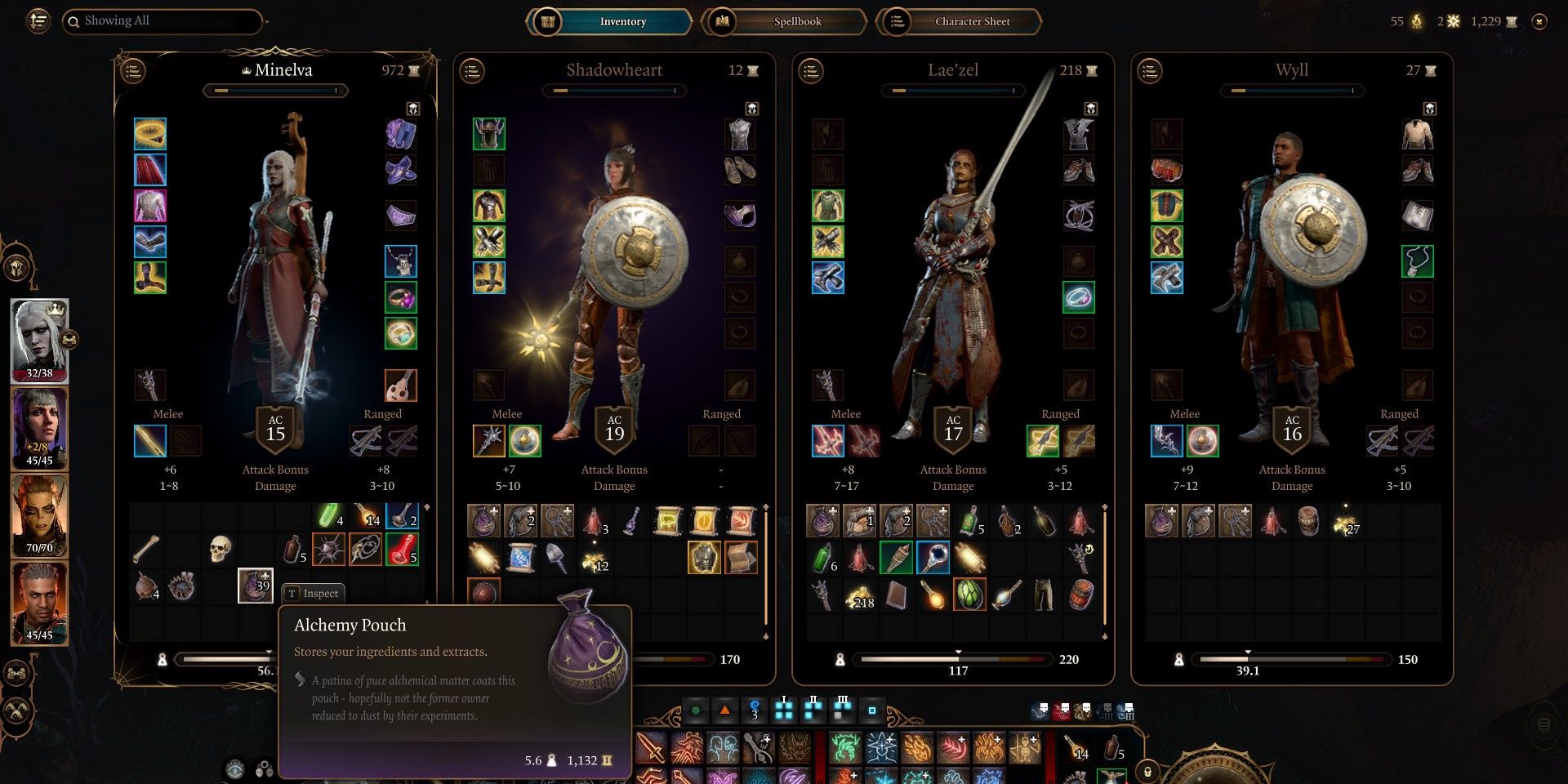 10 Baldur's Gate 3 Inventory Management Tricks To Make Your Life Easier