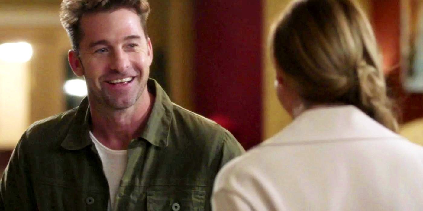 Scott Speedman as Nick Marsh smiling at Meredith on Grey's Anatomy