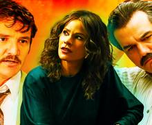 София Вергара из "Griselda" и Педро Паскаль и Вагнер Моура из "Narcos"