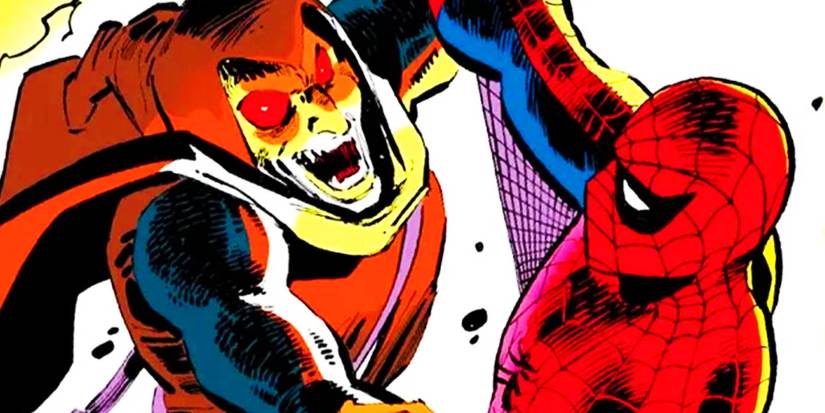 Spider-Man fighting Hobgoblin in Marvel Comics