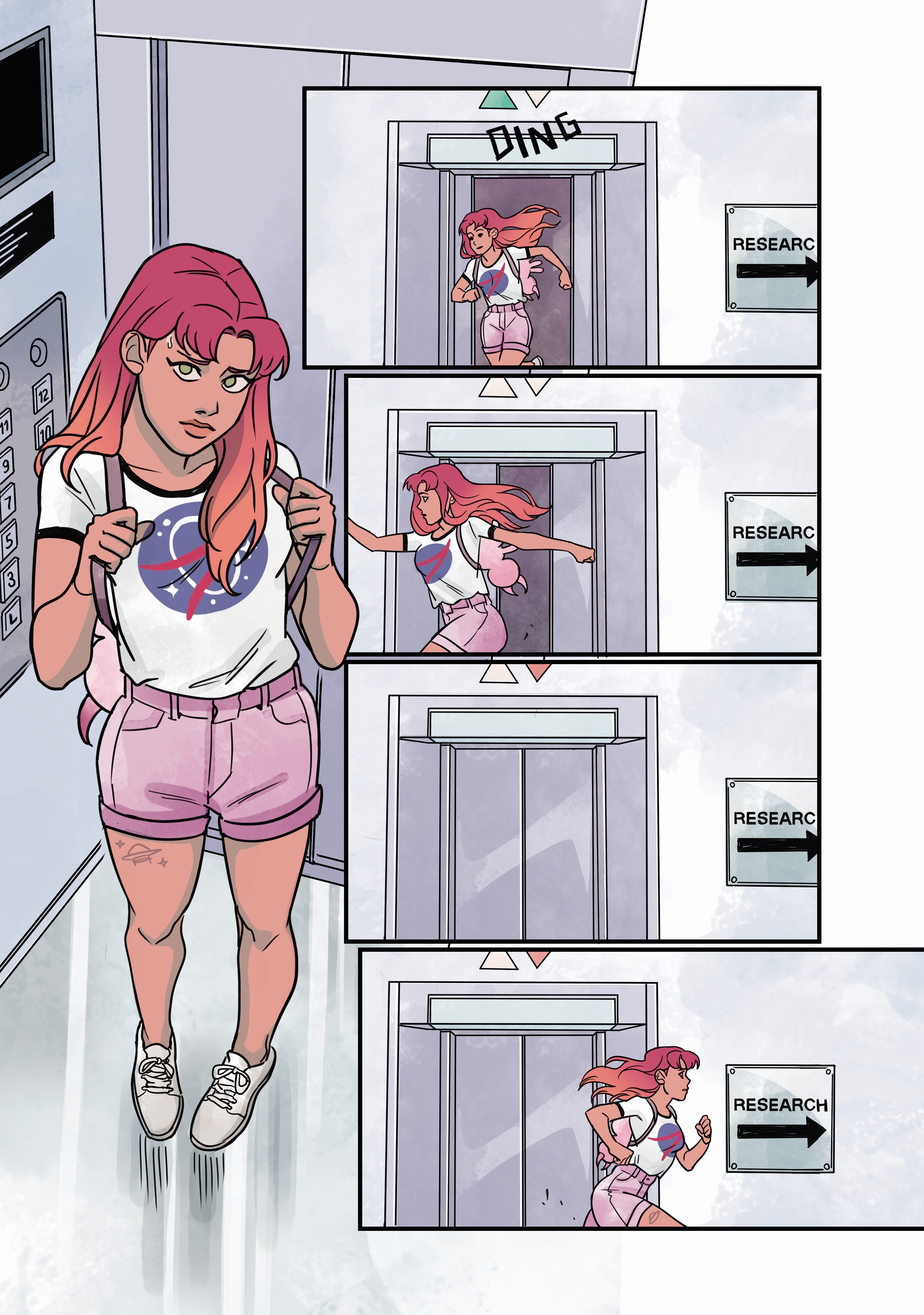 Teen Titans jovem casual Starfire por Kami Garcia e Gabriel Picolo (6)