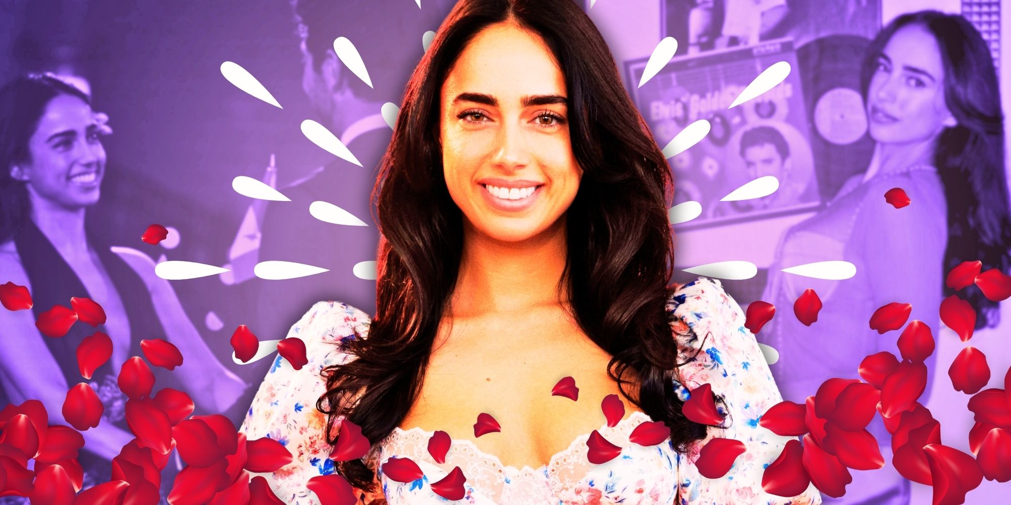maria purple dress the bachelor Maria's Wardrobe Change Stuns Joey and Baffles the Ladies