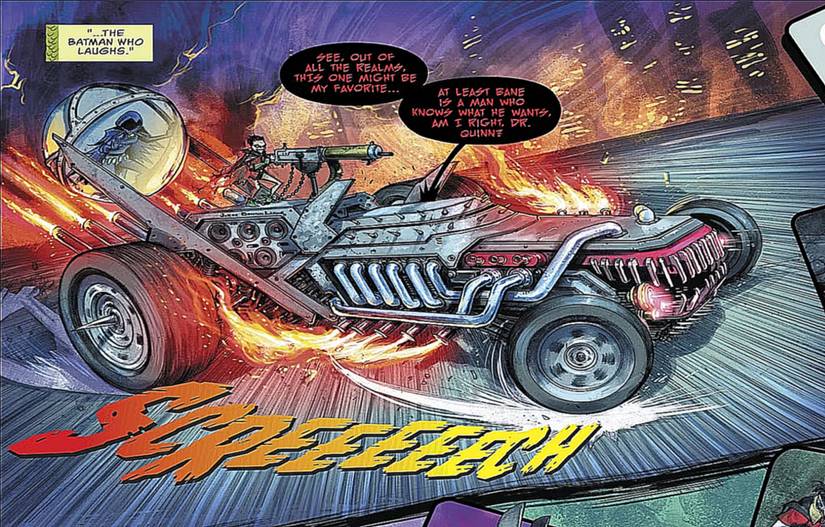 The Batmobile That Laughs: DC's Darkest Batmobile Puts A Horrifying ...