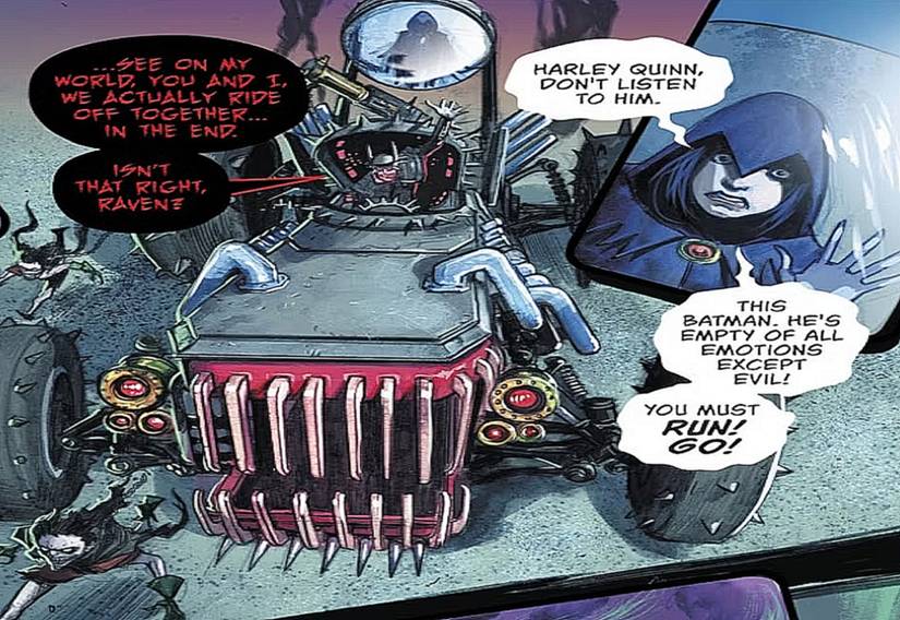 The Batmobile That Laughs: DC's Darkest Batmobile Puts A Horrifying ...