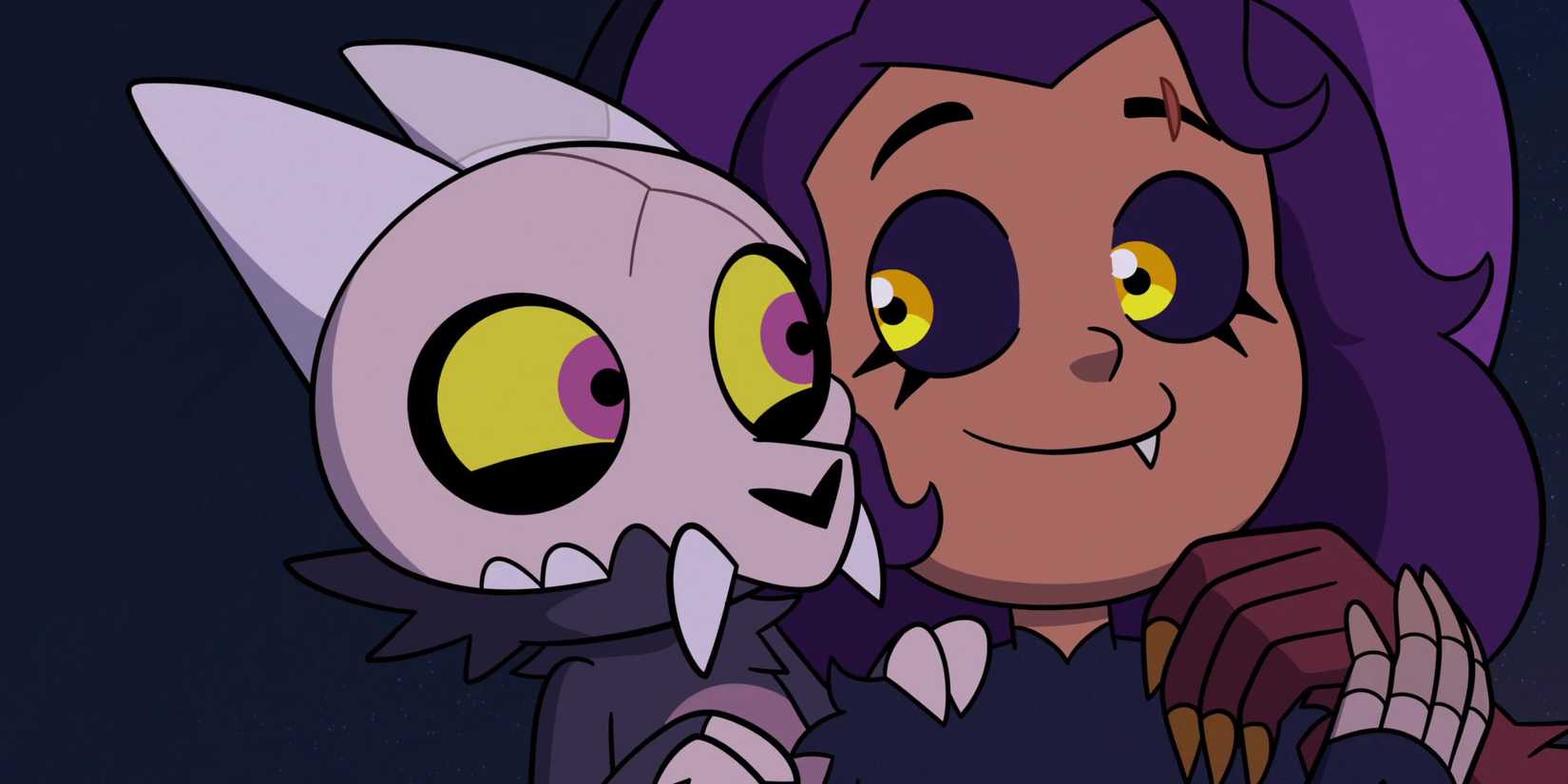 Titan Luz with King on her shoulder in The Owl House finale