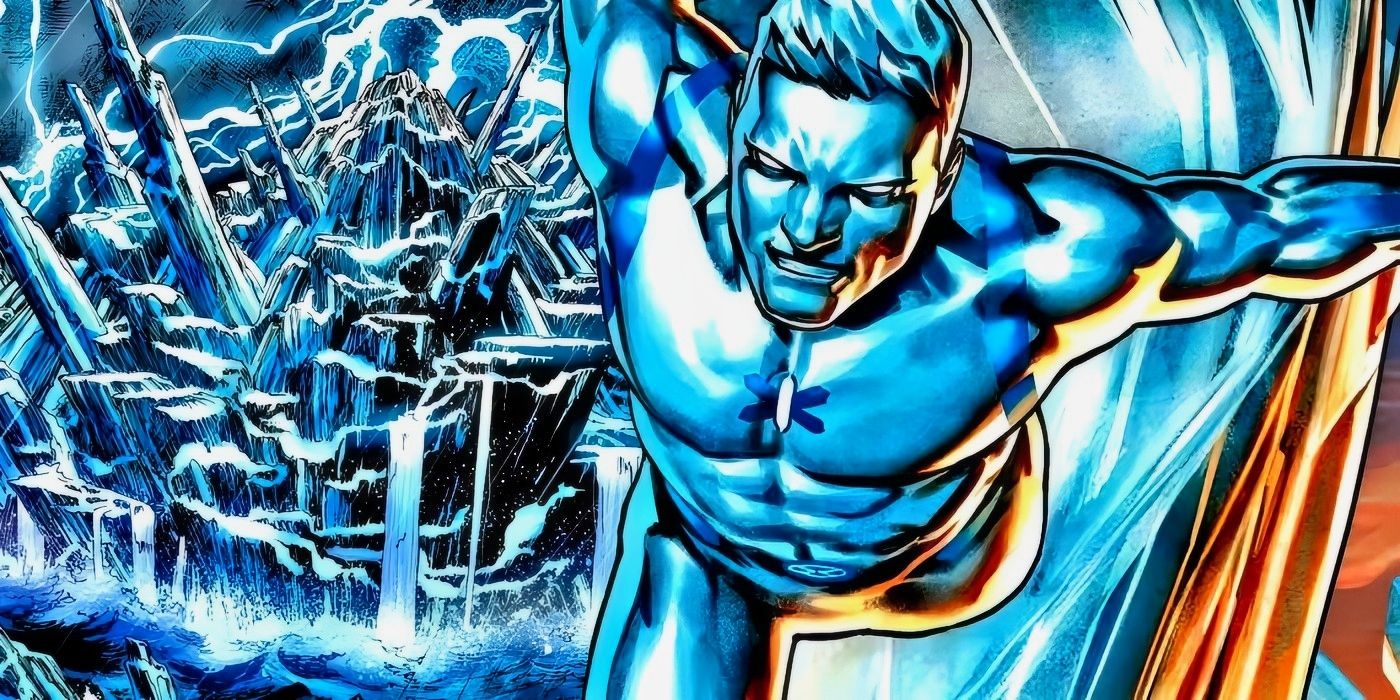 X-Men's Bobby Drake aka Iceman in Marvel Comics. 