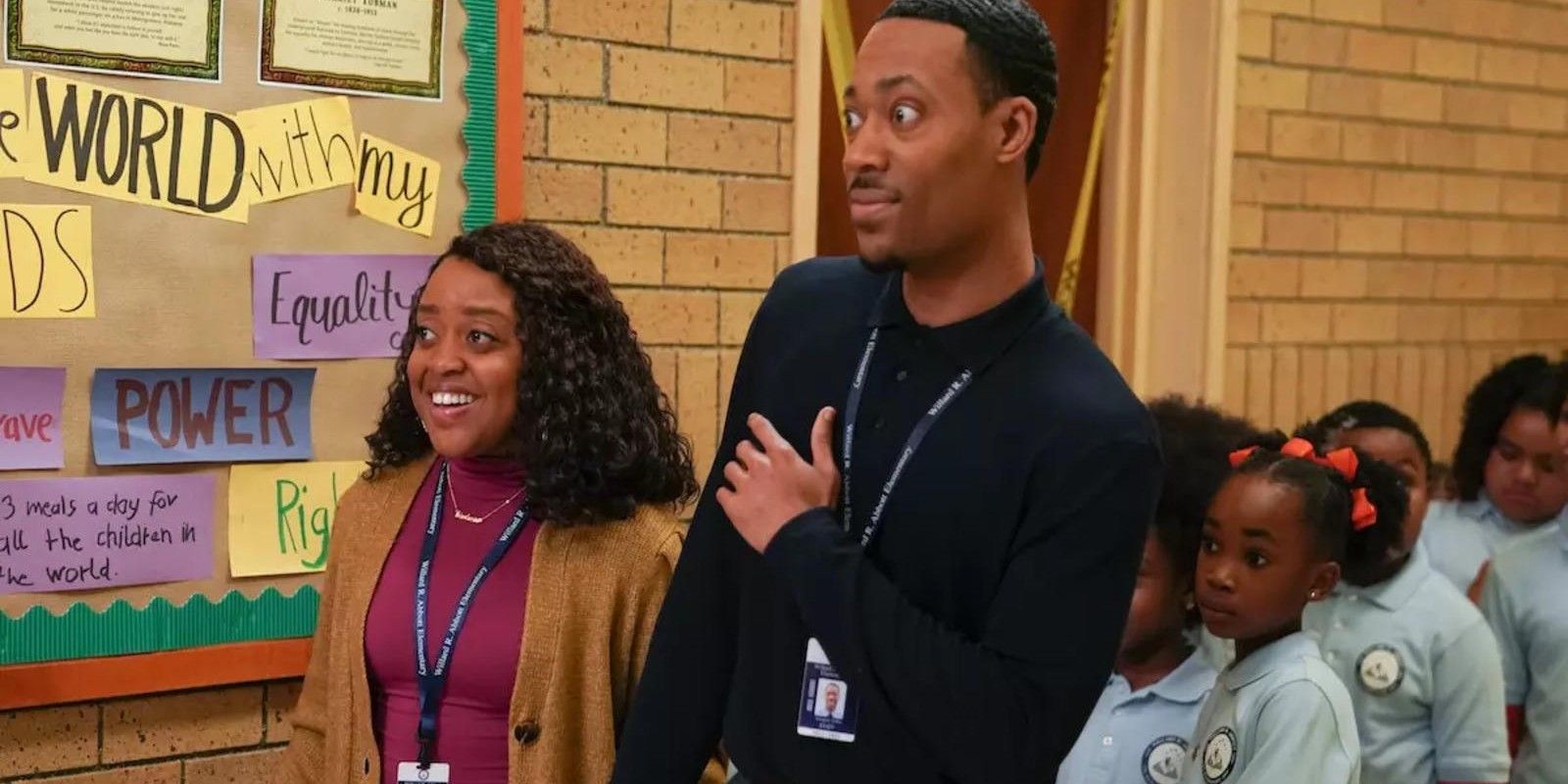 La primera pelea de Janine y Gregory en Abbott Elementary provoca el futuro romántico de la pareja