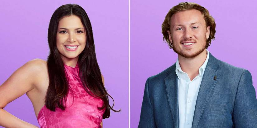 Рекламные изображения Эми и Джонни в 6-м сезоне *Love Is Blind*