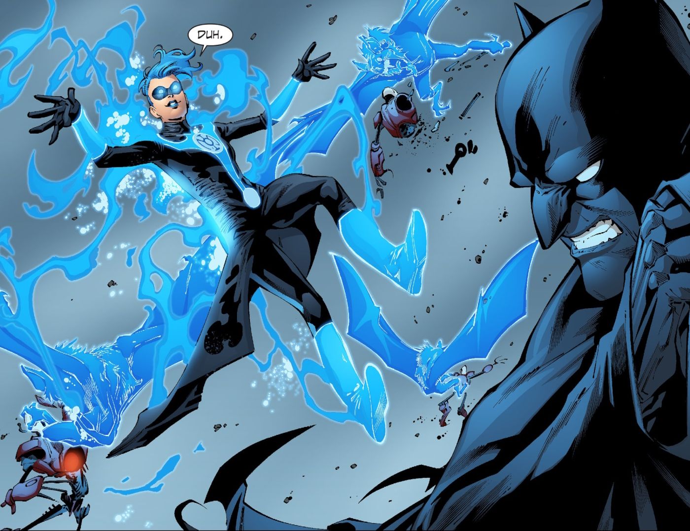 Smallville: Continuity #9, se revela la nueva forma de Blue Lantern de Barbara Gordon