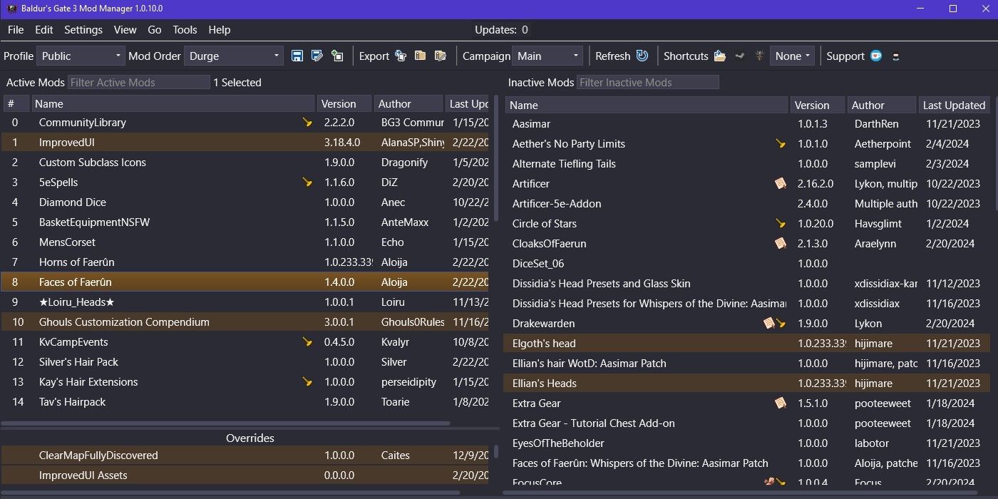 10 Best Baldur's Gate 3 Mod Manager Mods