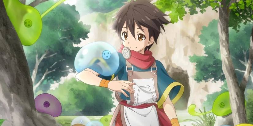 By the Grace of the Gods Ryoma Takebayashi and his slime.