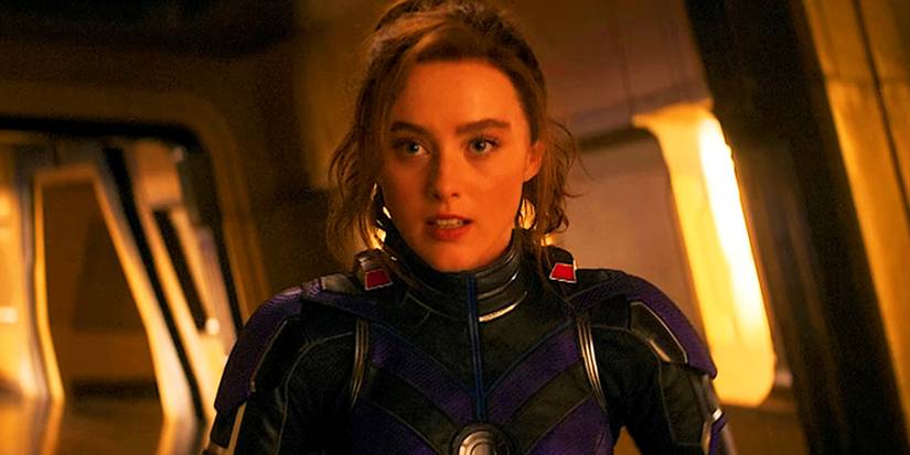 cassie lang in kang the conqueror s base in ant man 3